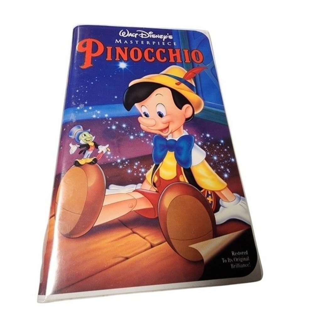 Walt Disney's Masterpiece Pinocchio VHS Tape 1994